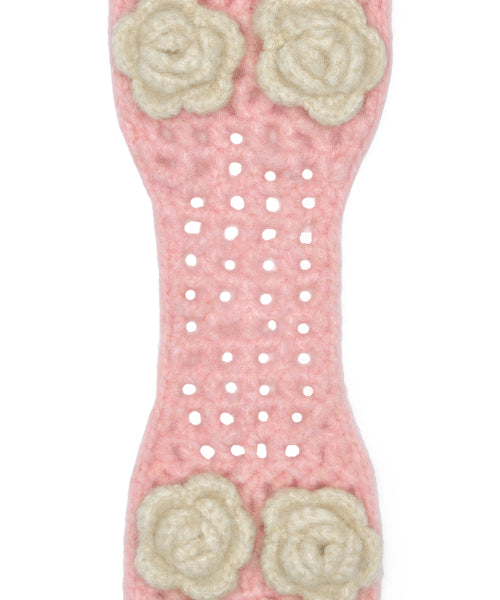 HANDMADE FLOWER CROCHET EARMUFF - 6 colors