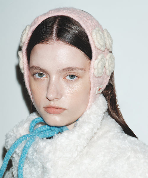 HANDMADE FLOWER CROCHET EARMUFF - 6 colors