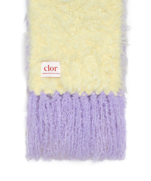 OVERSIZE SHAGGY SCARF - 5 colors