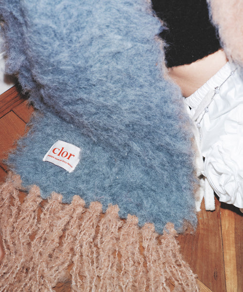 OVERSIZE SHAGGY SCARF - 5 colors