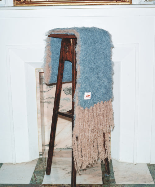 OVERSIZE SHAGGY SCARF - 5 colors