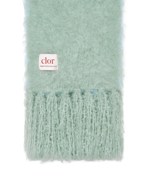 OVERSIZE SHAGGY SCARF - 5 colors