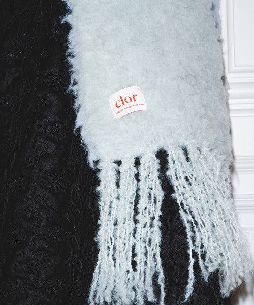 OVERSIZE SHAGGY SCARF - 5 colors