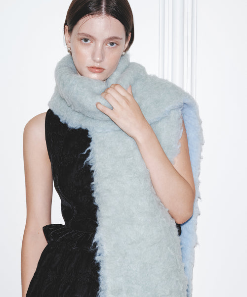 OVERSIZE SHAGGY SCARF - 5 colors