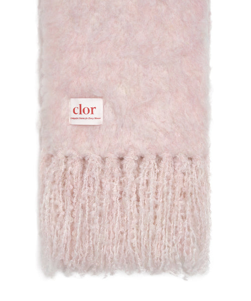 OVERSIZE SHAGGY SCARF - 5 colors