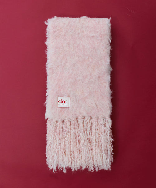 OVERSIZE SHAGGY SCARF - 5 colors