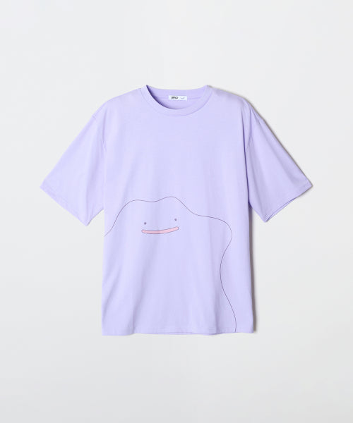 [Pocket Mon] Metamong Short-Sleeved T-shirt (PURPLE)_SPRLF49U12