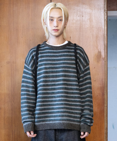 GNT067 Doctown Hairdresser Pullover Knit (GREEN)