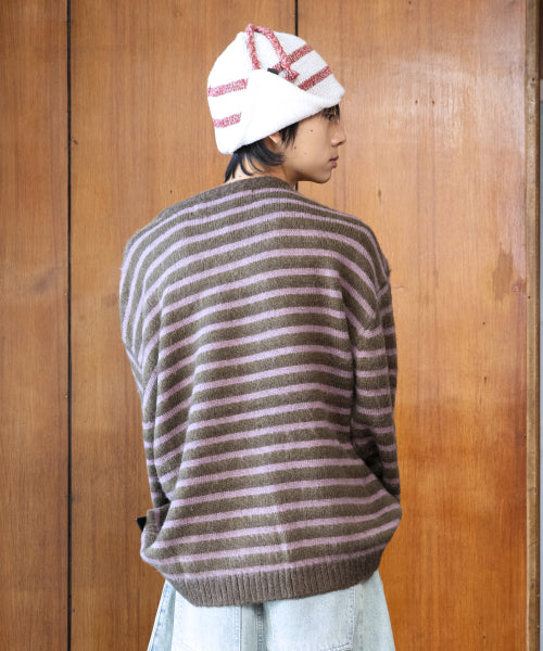 GNT067 Doctown Hairdresser Pullover Knit (PURPLE)