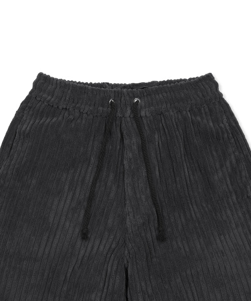GP152 Big Corduroy Easy Pants (BLACK)