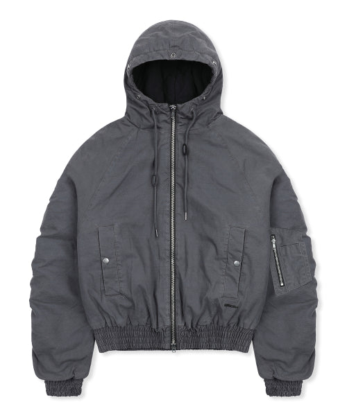 GJ098 Rusty N2B Short Parka (GRAY)
