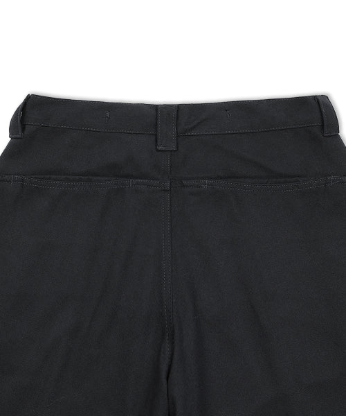 GP150 Split Wide Slacks (BLACK)