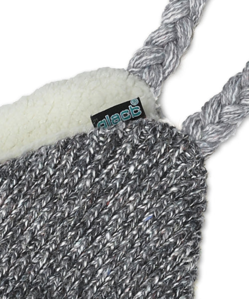 GC069 Stripe Earflap Vinny (CHARCOAL GRAY)