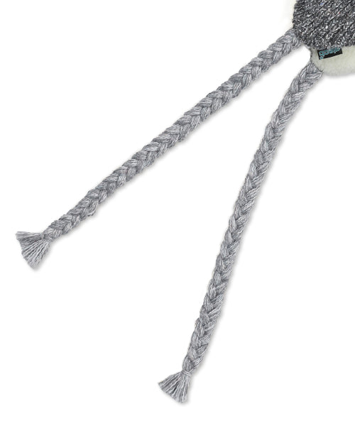 GC069 Stripe Earflap Vinny (CHARCOAL GRAY)
