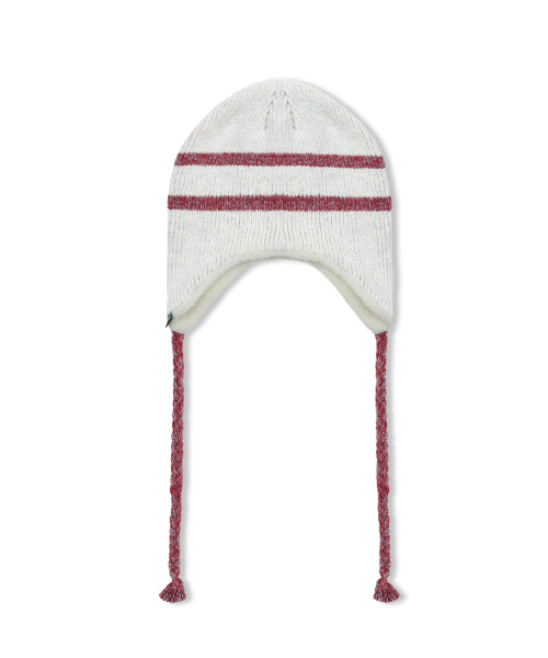 GC069 Stripe Earflap Vinny (IVORY)