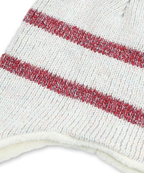 GC069 Stripe Earflap Vinny (IVORY)