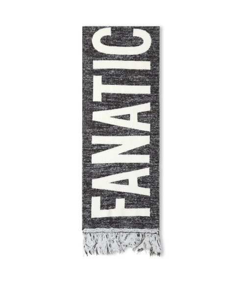 GAC030 Panatic Hair Ornament Jacquard muffler (BLACK)