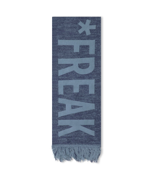 GAC030 Panatic Hair Ornament Jacquard muffler (NAVY)