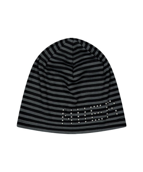 NN BEANIE_BLACK STRIPE