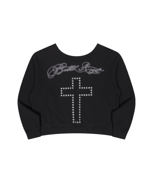 BA-CROSS OFF-SHOULDER SWEATSHIRT_BLACK