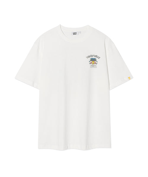 Seoul Graphic Short-sleeved T-shirt White