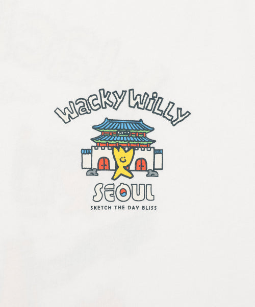 Seoul Graphic Short-sleeved T-shirt White