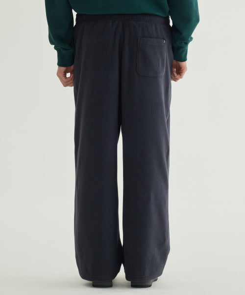 WARM ON ARCH LOGO WIDE FLEECE PANTS