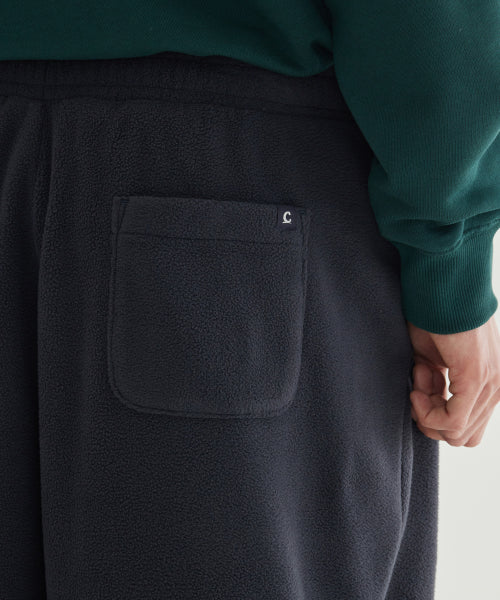 WARM ON ARCH LOGO WIDE FLEECE PANTS