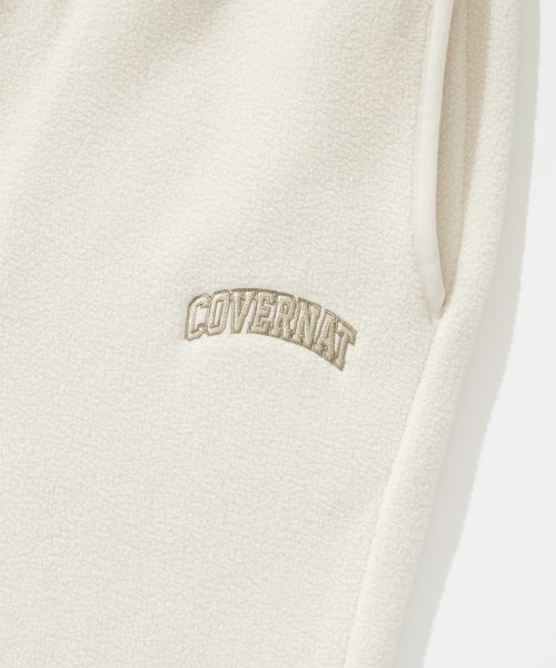 WARM ON ARCH LOGO WIDE FLEECE PANTS