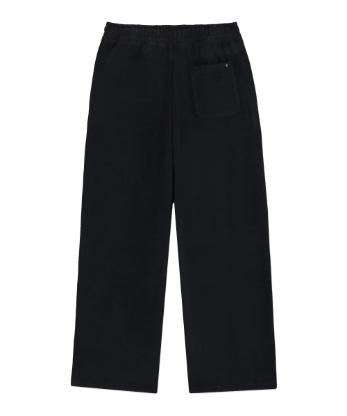 WARM ON ARCH LOGO WIDE FLEECE PANTS