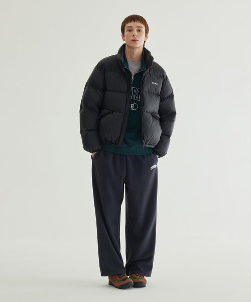 WARM ON ARCH LOGO WIDE FLEECE PANTS
