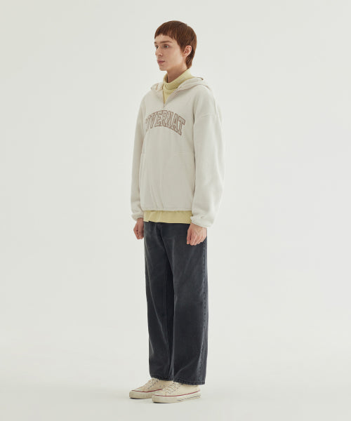 WARM ON ARCH LOGO FLEECE HOODIE