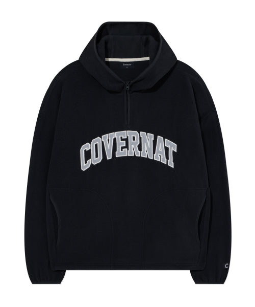 WARM ON ARCH LOGO FLEECE HOODIE