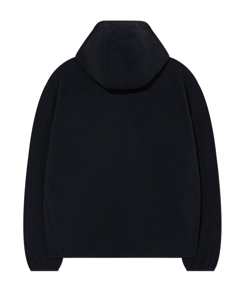 WARM ON ARCH LOGO FLEECE HOODIE