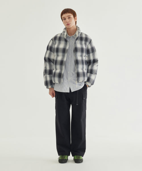 CIVIC CHECKED RDS SHORT PUFFER