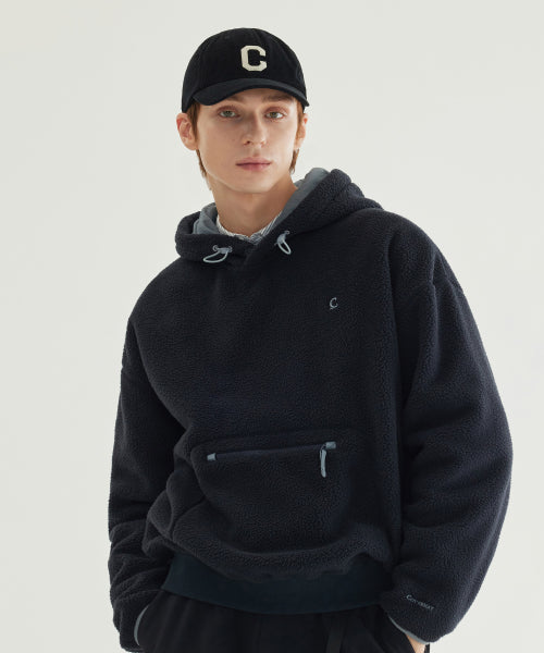 WARM ON SIGNATURE SYMBOL FLEECE HOODIE