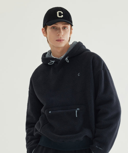 WARM ON SIGNATURE SYMBOL FLEECE HOODIE