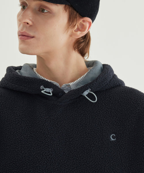 WARM ON SIGNATURE SYMBOL FLEECE HOODIE