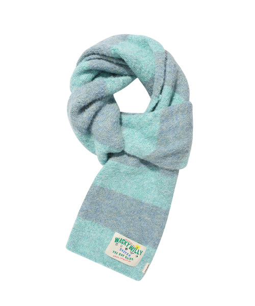 Buckle muffler blue