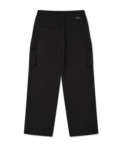 Winter Parasuit Cargo Pants Black