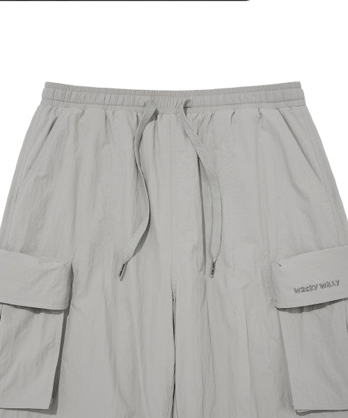 Winter Parasuit Cargo Pants Gray