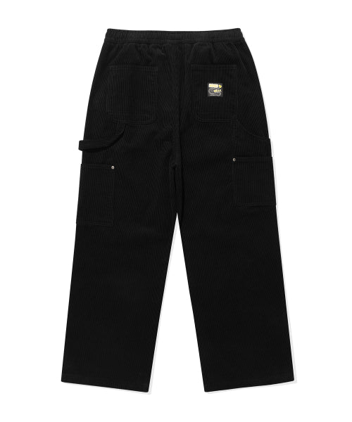 Corduroy Carpenter Pants Black