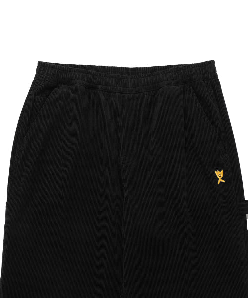 Corduroy Carpenter Pants Black