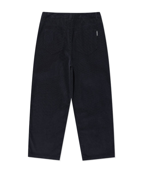 Corduroy Graphic Pants Navy