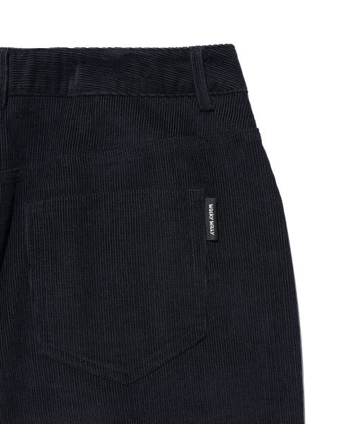 Corduroy Graphic Pants Navy