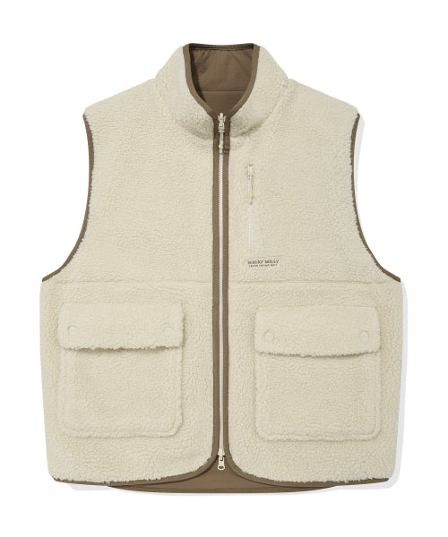 reversible fleece best brown