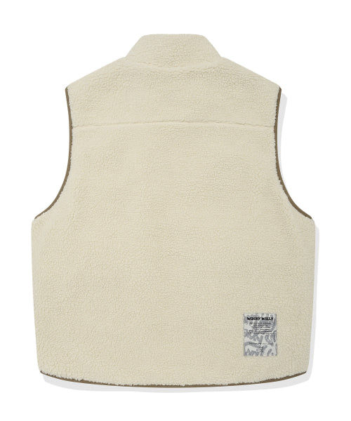 reversible fleece best brown