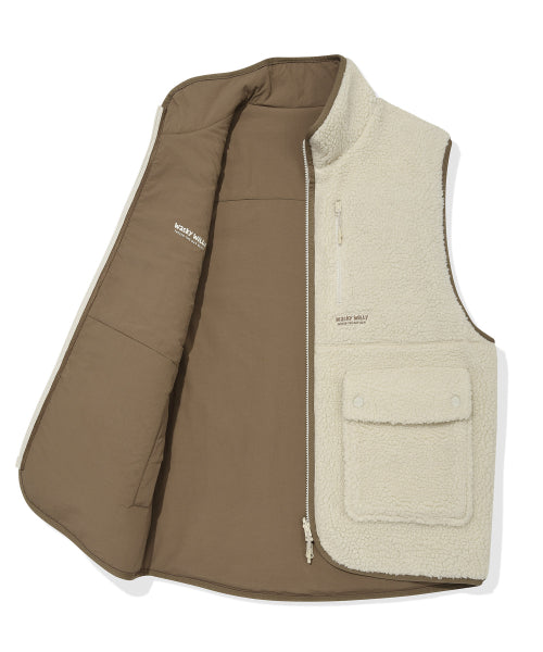 reversible fleece best brown