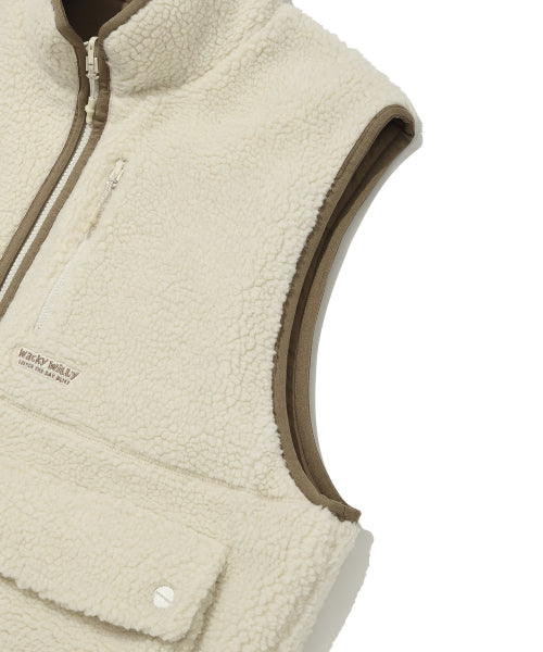 reversible fleece best brown