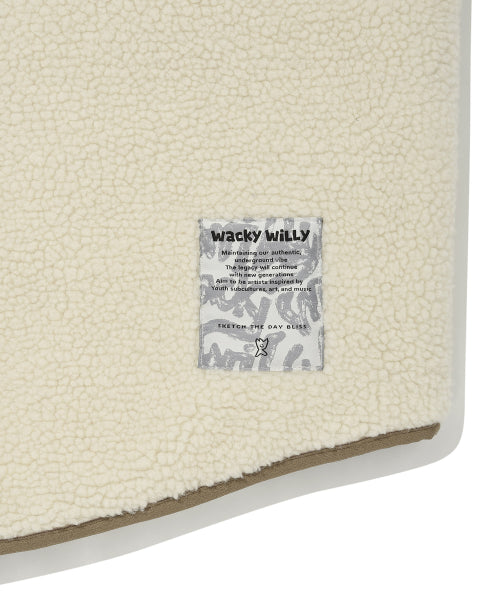 reversible fleece best brown